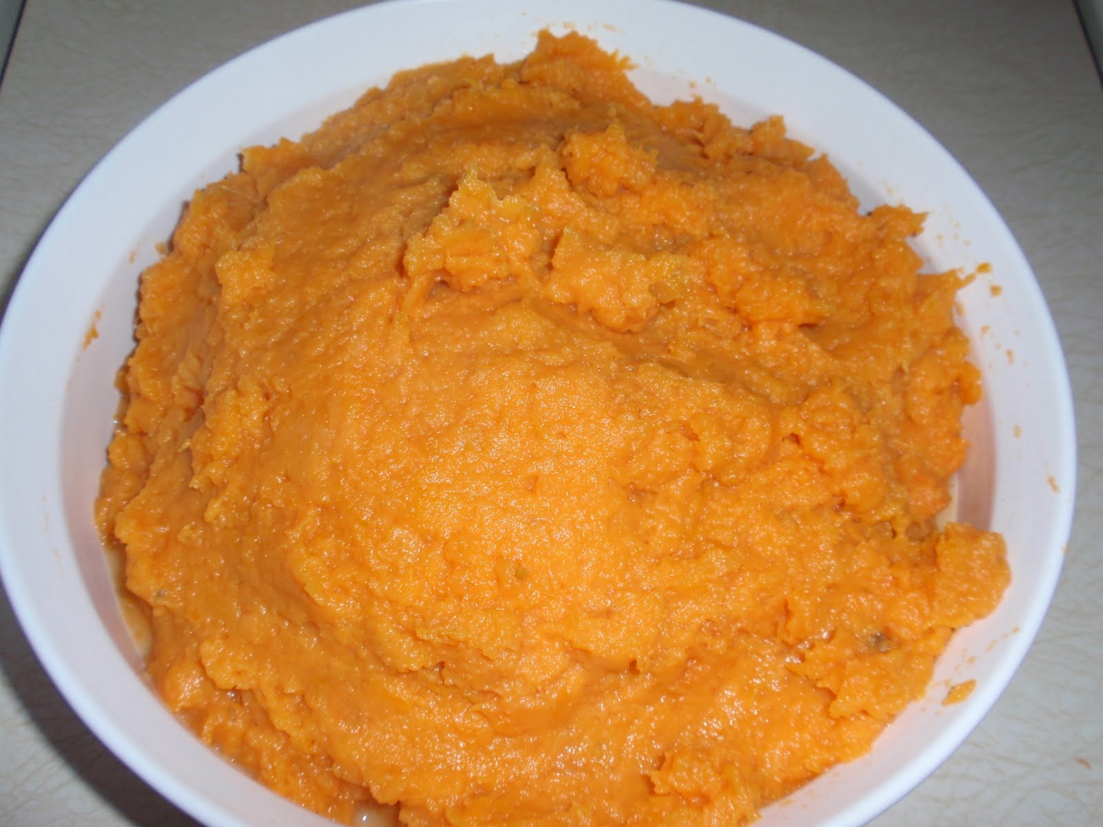 Mashed Sweet Potato